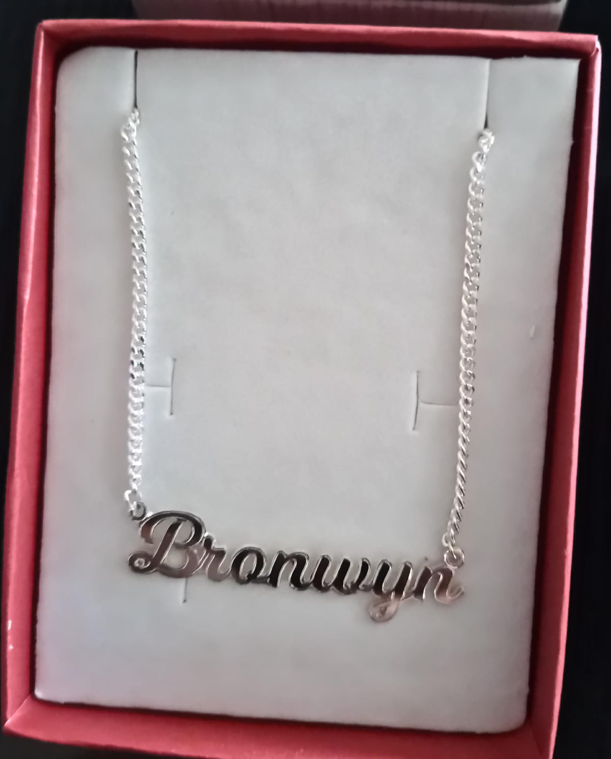 Silver Name Chains