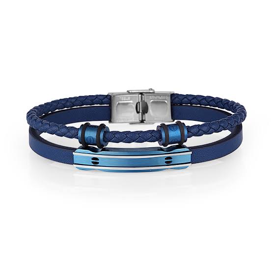 DK blue gents bracelet DKJ.4.2138-2